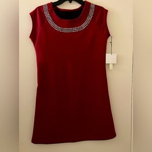 Vertigo 2 Way Red Pomegranate Dress Beautiful Outstanding Stylish